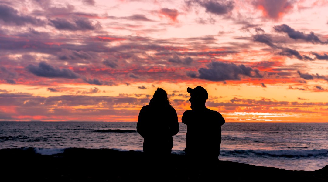 Sunset Couple