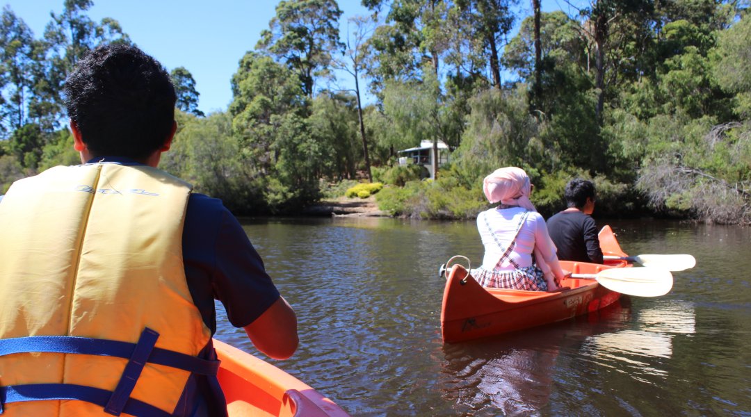 kayaking