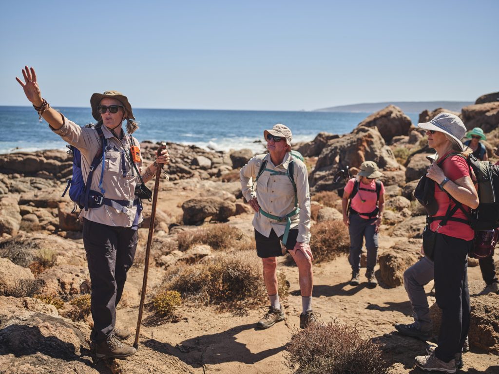 Tour Guide and Tour Group, Cape to Cape Track, Margaret River Region